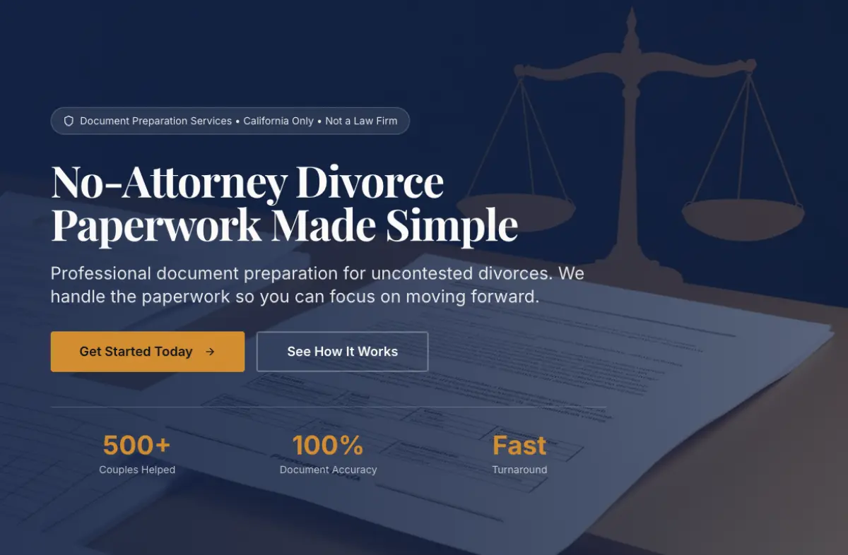 No Attorney Divorce
